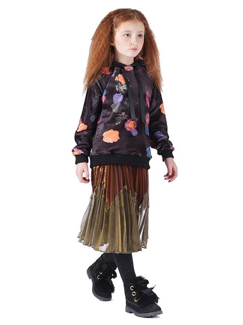 Gonna plissè oro e bronzo MARC ELLIS | JMESK368UN